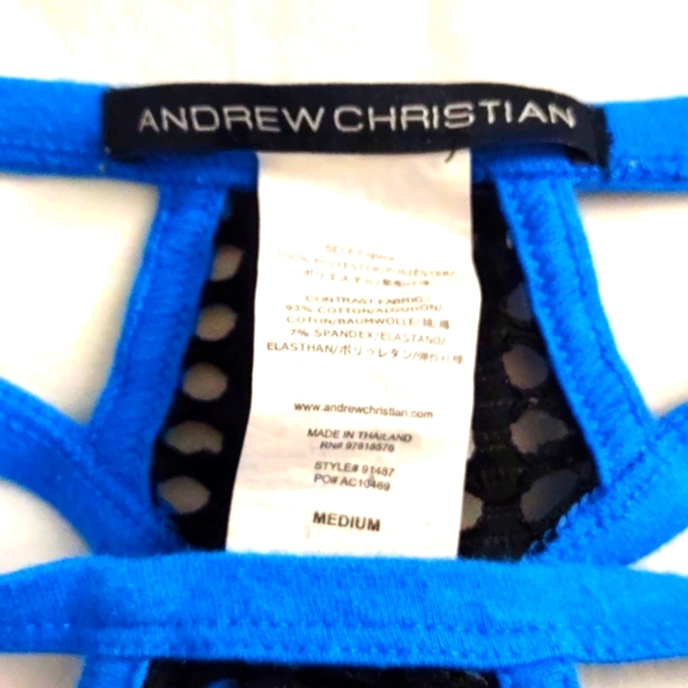 Andrew Christian mesh thong - Picture 4 of 5